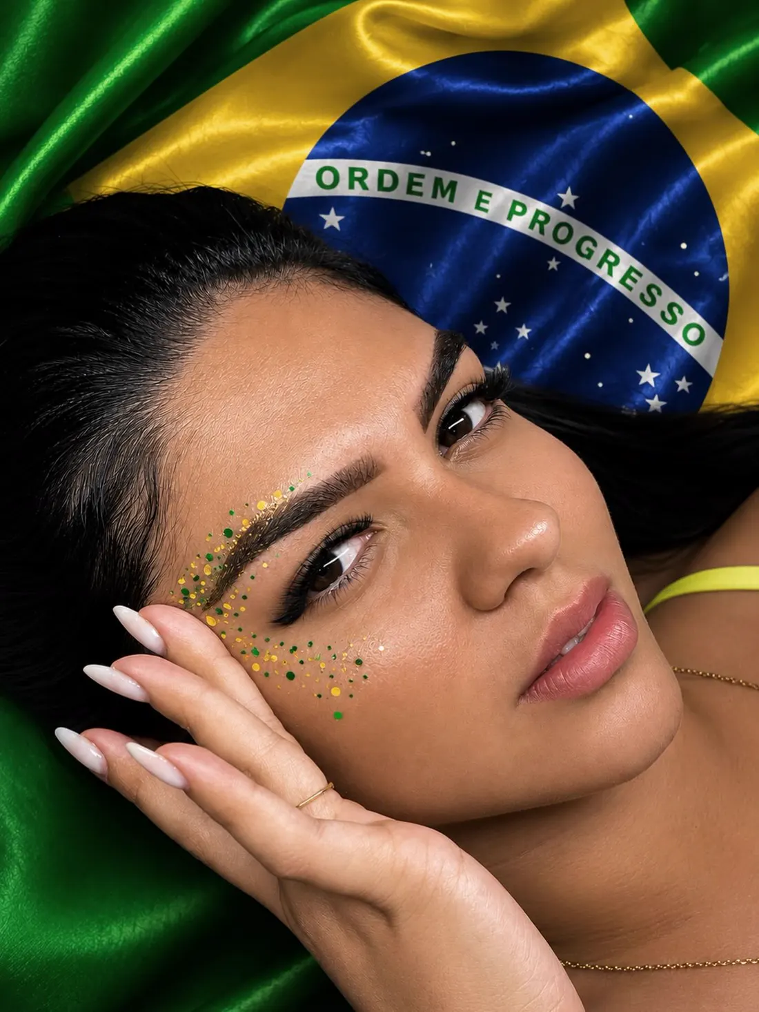 Resultado de maquiagem no Ellas Studio