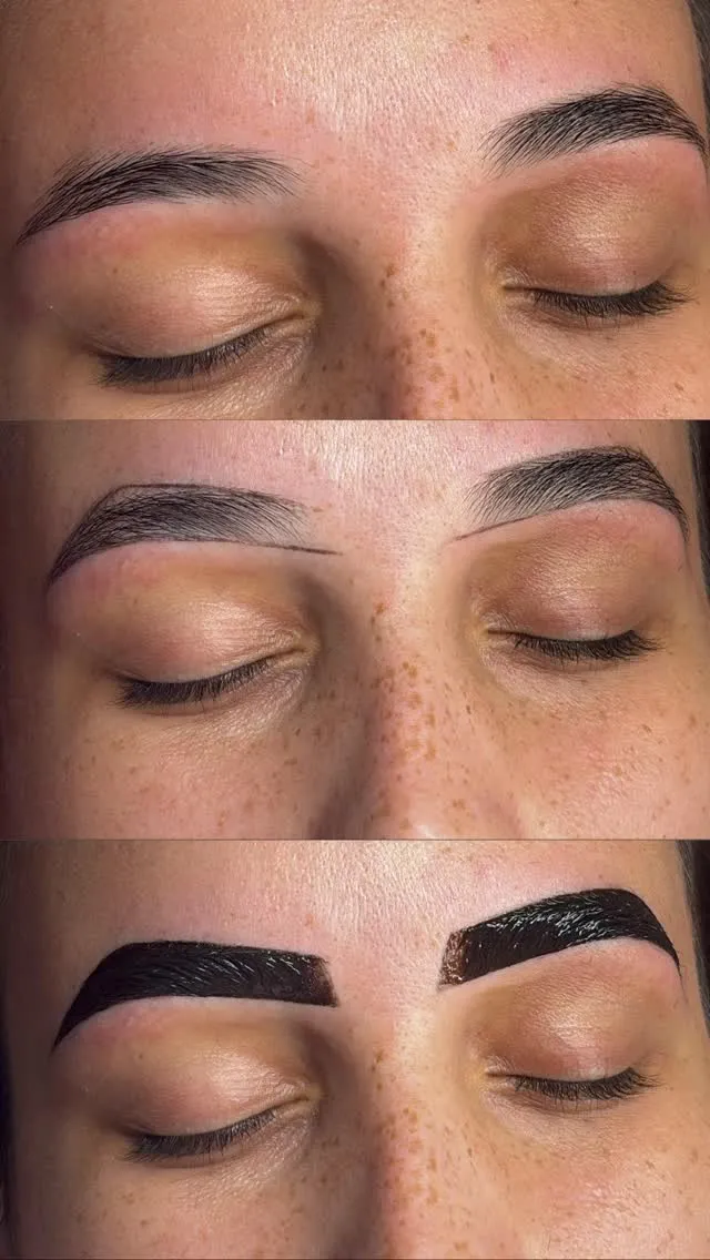 Resultado de sobrancelhas no Ellas Studio